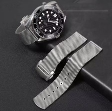 Steel Milanese Strap for Omega