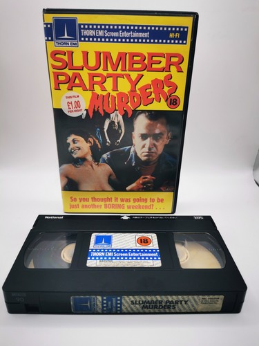 Slumber party murders - vhs, pal