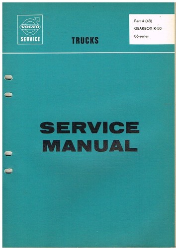 Volvo f86 n86 - volvo,