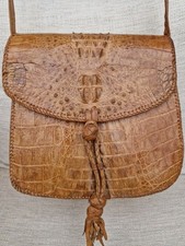 Vintage Hornback Crocodile