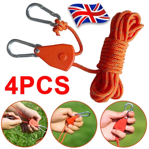 Adjustable camping ratchet - 4x,