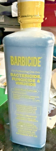 Barbicide disinfectant - barbicide,