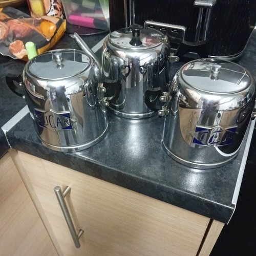 Vintage tea set teapot - set,