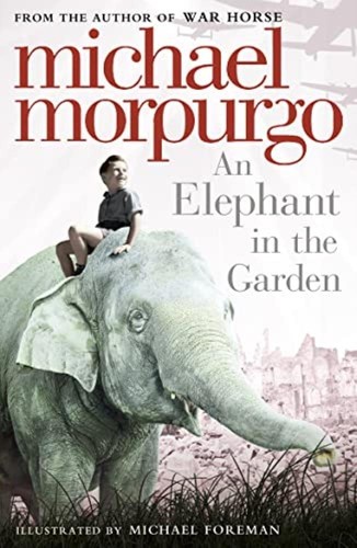 Elephant the garden - elephant, in
