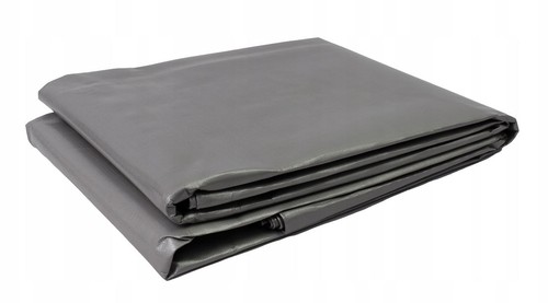 Grey tarpaulin waterproof - grey,