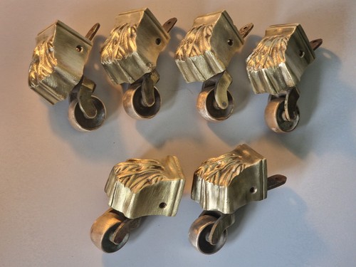 Six vintage antique lion - six, vintage/antique