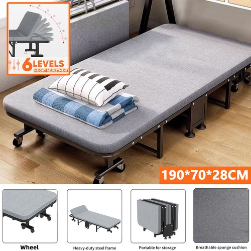Single foldable folding bed - bed, &