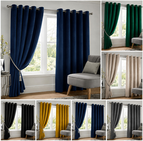 Blackout curtains thick velvet - blackout,