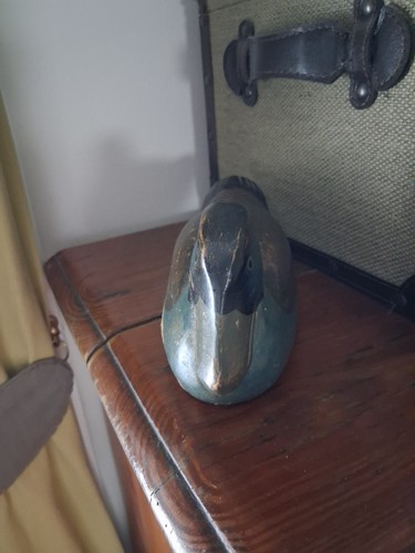 Ornamental wooden duck - ornamental,