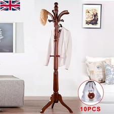 6ft Vintage Wooden Coat Rail