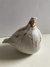 Vintage Studio Pottery Ceramic Abstract Bird Signed See Photos 