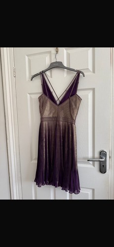 Karen millen metallic purple - karen,