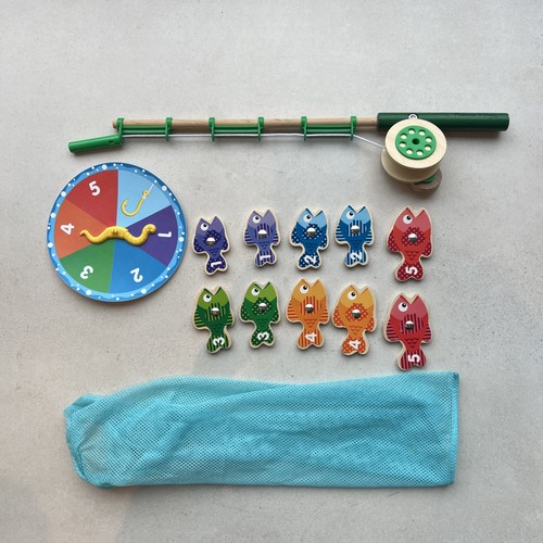 Melissa and doug fishing game - and,