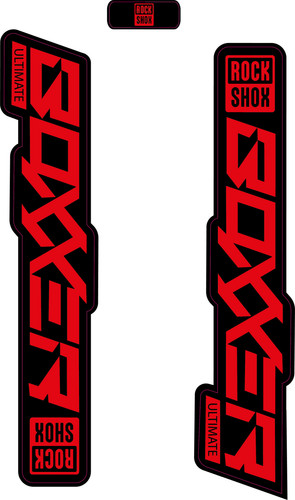 Rockshox boxxer forks decals - rockshox,