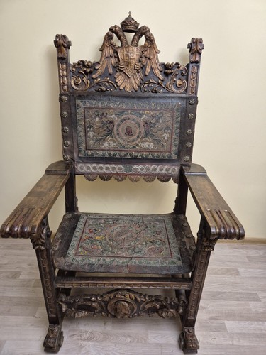 Renaissance throne chair 16th - renaissance,