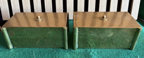 Pair vintage brass - vintage,