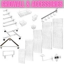 GRID MESH PANEL ! MESH HOOK ARMS BASKET ACCESSORY GONDOLA
