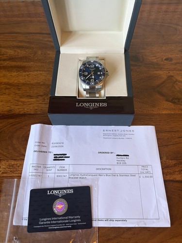 Longines hydroconquest 43mm - longines,