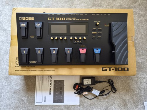 Boss 100 multi effects - gt-100, multi-effects