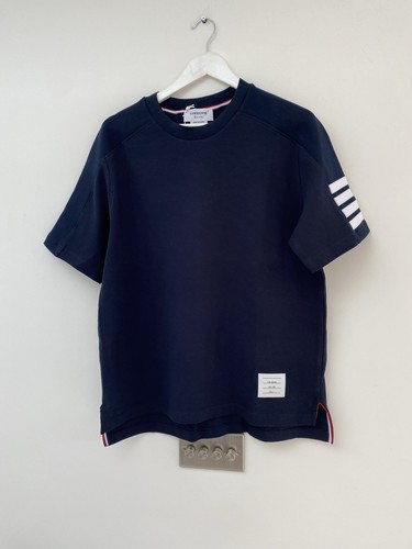 Thom browne bar navy shirt - bar, t.shirt