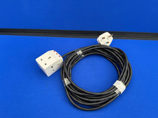 Masterplug 3-way Socket  Adaptor with Individual Switches Extension 8.5 metre