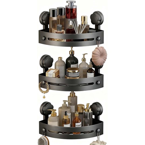 Bathroom wall corner shelf - wall,