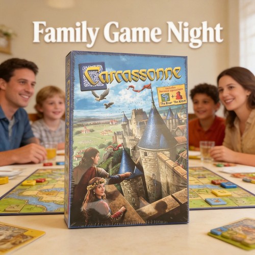 Carcassonne new edition board - carcassonne,