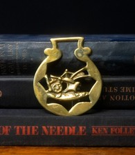 Cast Horse Brass: Plough, Free