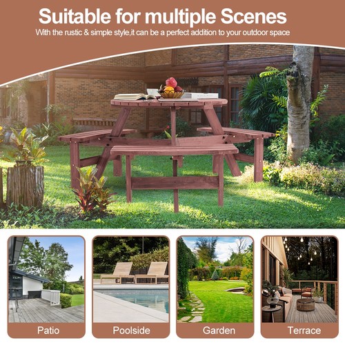 Seater garden picnic - garden, table