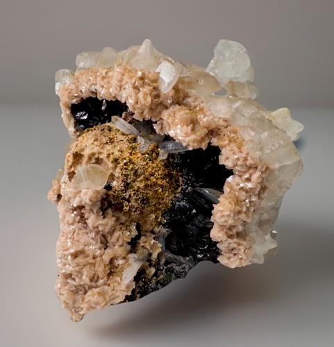 Calcite sphalerite - w/, &