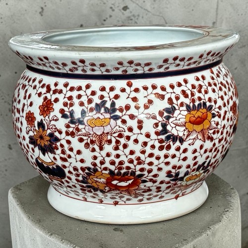 Chinese decorated plant pot - decorated,
