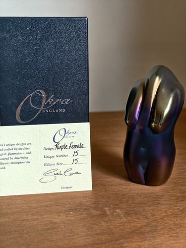 Rare okra glass - okra,