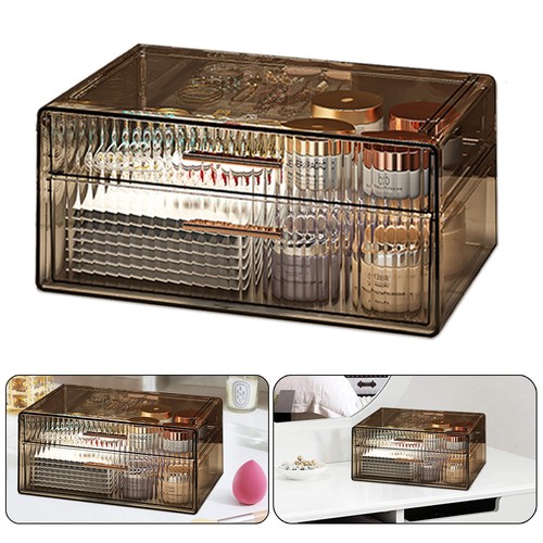 Tier clear acrylic makeup - clear,