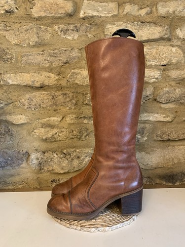 Vintage womens brown campus - womens,
