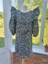 Zara frill floral Puff Sleeve