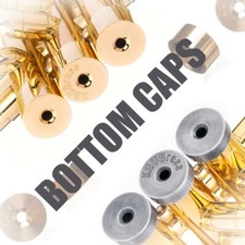 Trumpet Bottom VALVE CAPS. All