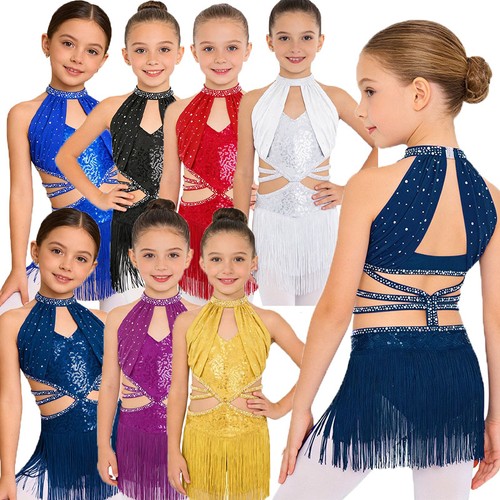 Girls latin dance - girls, dress