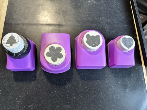 Craft paper punch bundle - paper, x4