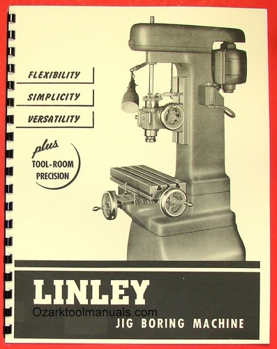 Linley jig boring machine - linley,