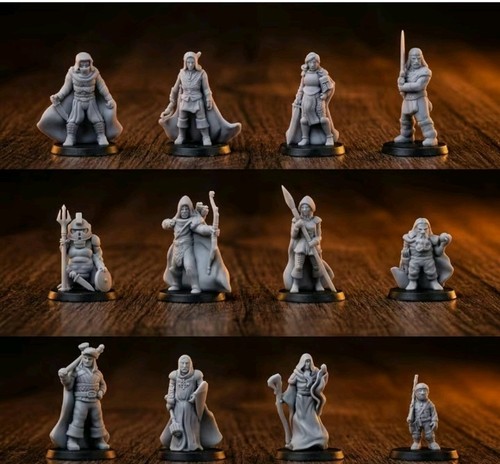 Rpg miniatures bundle - 12,