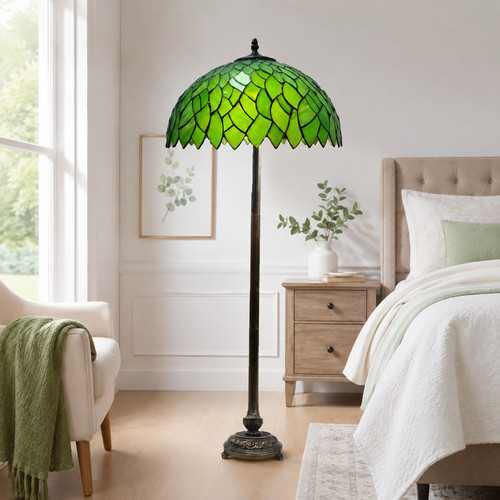Beautiful tiffany style - beautiful, green
