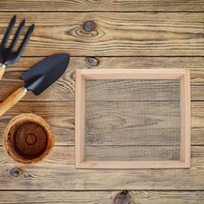 Gardening Wooden Soil Screen