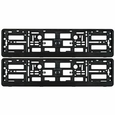 2x Number Plate Surrounds For
