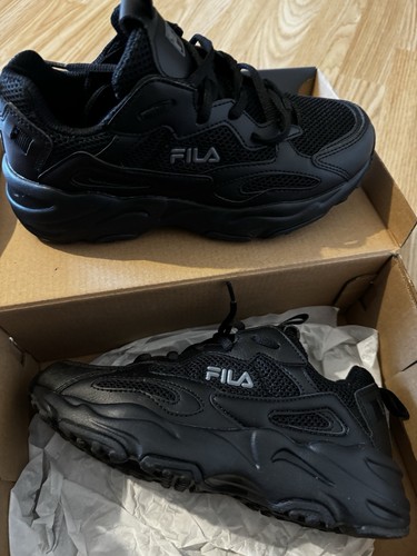 Fila black chunky trainers - chunky, for