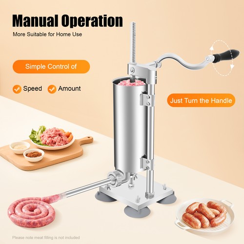 Commercial sausage stuffer - 3l,