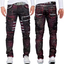 Cipo & Baxx Red Slim Fit Men's