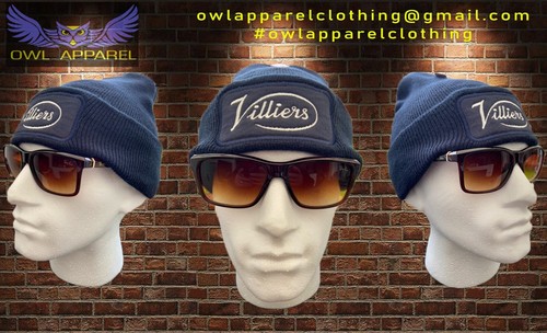 Villiers engines beanie hat - villiers,