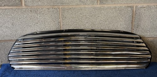 Classic mini chrome grill - classic,