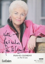 PAM ST. CLEMENT AS PAT EVANS /