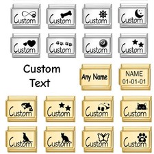 Personalised Italian Charm